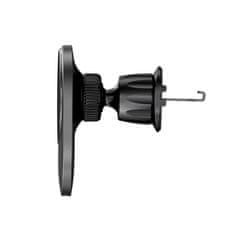 Tech-protect Tech-protect mm15w-v1 magnetski magsafe samostojeći punjač za auto s bežičnim punjenjem 15w crni