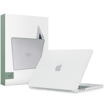 Tech-protect Tech-protect smartshell macbook air 13 m2 / m3 / m4 / 2023-2025 mat prozirna