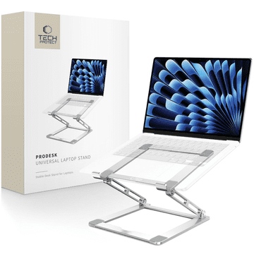 Tech-protect Tech-protect ULS400 Prodesk univerzalni laptop stalak, srebrna
