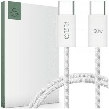 Tech-protect USB Type-C kabel za brzo punjenje 60W, 100cm
