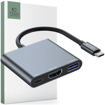 Tech-protect V1-HUB ADAPTER 3U1 SIVI