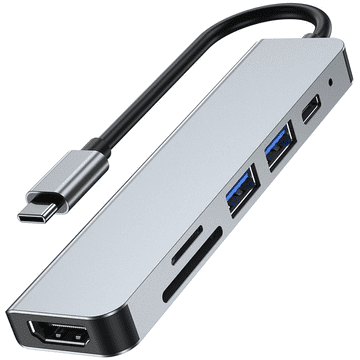 Tech-protect V4-HUB ADAPTER 6U1 SIVI