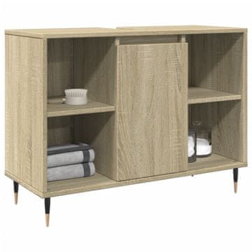 Vidaxl Kupaonski ormarić Sonoma hrast 80x33x60 cm