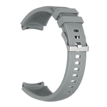 BStrap Silicone Davis remen za Samsung Gear S3, dark gray