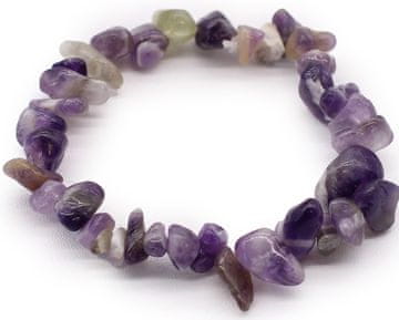 AWG Narukvica Karako od kamena - ametist - mir