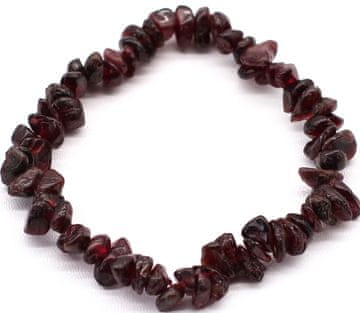 AWG Narukvica Karako od kamena - granat - strast