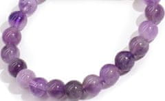 AWG Karako narukvica od kamena - ametist - mir - perle 8 mm