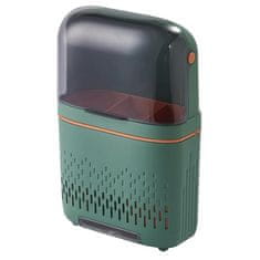 HOME & MARKER® Viseći držač za kuhinjski pribor, zidni stalak s kukama za organizaciju | UTENSILKO, zelena