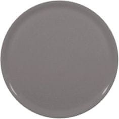 Duralex Porculanski tanjur za pizzu Speciale, tamno sivi, promjer 31 cm - set od 6 komada