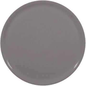 Duralex Porculanski tanjur za pizzu Speciale, tamno sivi, promjer 31 cm - set od 6 komada