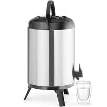Hendi Termos posuda za ugostiteljstvo s slavinom za toplu i hladnu vodu 10 l