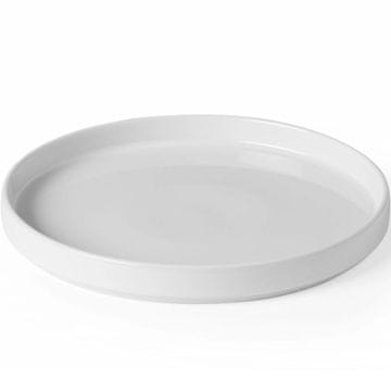 Hendi OSLO tanjur s visokim rubom, bijeli, 240 x 26 mm - set od 6 komada