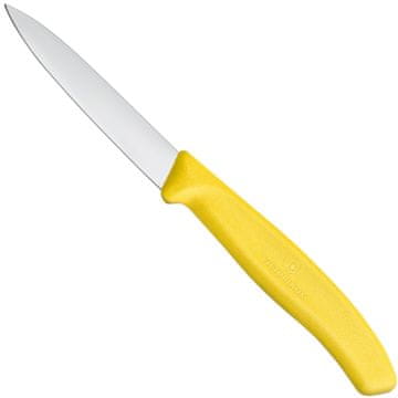 Victorinox Glatki nož za povrće, duljine 80/190 mm - žuti
