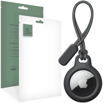 Tech-protect TECH-PROTECT grubi lanac za Apple AirTag, crni