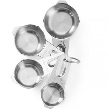 Bar Up JIGGER BAR MJERNI SET MJERNIH POSUDA 30 80 120 180ML 4 KOM