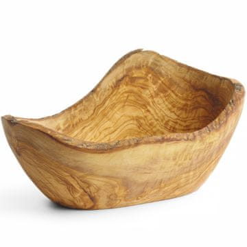 Hendi Dekorativna zdjela od maslinovog drveta, 300 x 190 x 110 mm