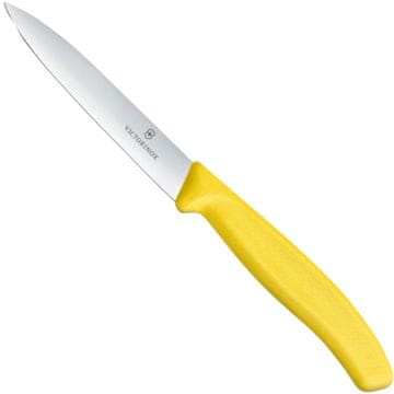 Victorinox Glatki nož za povrće, duljina 100/212 mm - žuti