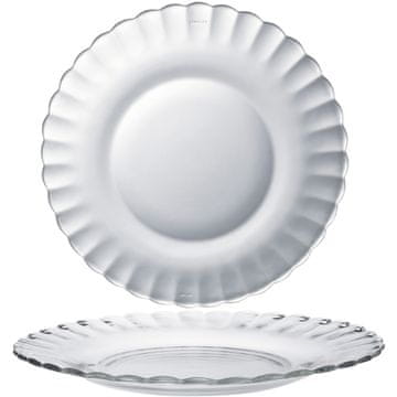 Duralex PICARDIE STAKLENI TANJUR ZA DESERT PROZIRNI 20,5 CM SET OD 6