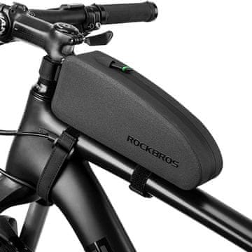 ROCKBROS Rockbros AS-019-1 vodootporna biciklistička torbica za okvir 1.6 l - crna
