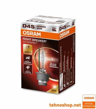 Osram XENON ŽARULJA D4S 66440XN2 XENARC NIGHT BREAKER 220 35W P32d-5 FS1