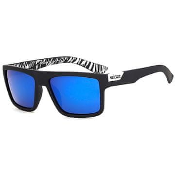 KDEAM Holland 4 sunčane naočale, Black / Blue