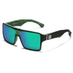 KDEAM Williston 3 sunčane naočale, Black & Green / Green