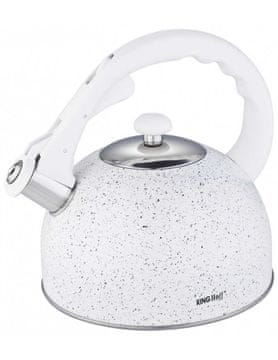 KINGHoff KUHALO ZA VODU S ZVIŽDALJKOM 2,6 L KH-1407 MRAMORNO