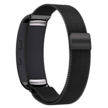 BStrap Milanese remen za Samsung Gear Fit 2, black