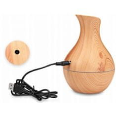 MG Air RGB Mini aroma difuzor 200ml, tamnosmeda