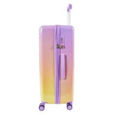 Aga Travel Set putnih kofera MR4673 Žuta/Ljubičasta