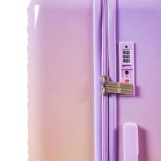 Aga Travel Set putnih kofera MR4673 Žuta/Ljubičasta