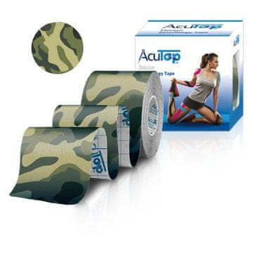 ACUTOP AcuTop traka, zelena, vojnički stil, 5 cm x 5 m