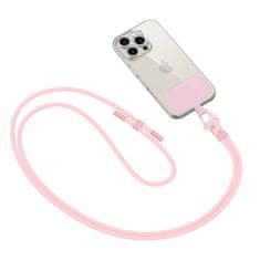 Tech-protect Crossbody Strap vezica za mobitel, svetloružičasta