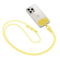 Tech-protect Crossbody Strap vezica za mobitel, žuta