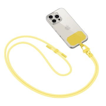 Tech-protect Crossbody Strap vezica za mobitel, žuta