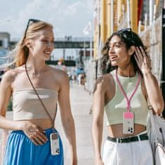Tech-protect Crossbody Strap vezica za mobitel, svetloružičasta