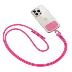 Tech-protect Crossbody Strap vezica za mobitel, ružičasta