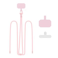 Tech-protect Crossbody Strap vezica za mobitel, svetloružičasta