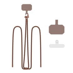 Tech-protect Crossbody Strap vezica za mobitel, smeda
