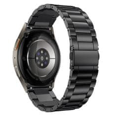 Tech-protect Stainless remen za Samsung Galaxy Watch 4 / 5 / 5 Pro / 6 / 7 / FE, black