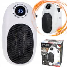 Adler 400W električni grijač zida s LCD termostatom do 32 m2