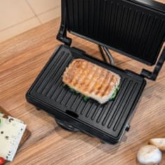 Teesa 1500W inox toaster in kontaktni žar za sendviče panini žar