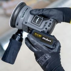 Rebel TOOLS 20V 125 mm AK. Rotacijska ekscentrična brusilica s torbom