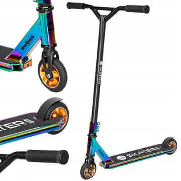 Rebel TOOLS Štos alu. do 100 kg SKATER PRO NEON