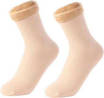 VIVVA® Uniseks termo čarape, 8 pari, zimske, tople, debele čarape s flis podstavom, protiv smrzavanja | VELVOCKS