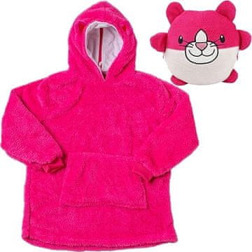 JOJOY® Plišasta dječja jopica s kapuljačom i igračka u jednom, mekani hoodie pokrivač za djecu | PILLOWPET