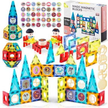 Ricokids Magnetski blokovi Tower RK-768 Ricokids