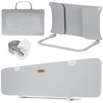 Nukido Zaštitna ograda za krevet 150 x 44 x 41 cm siva