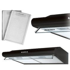 Berdsen Kuhinjska napa za ispod ormarića - 50 cm BE-10-A crna