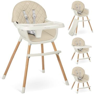 Nukido Stolica za hranjenje Lilo Beige
